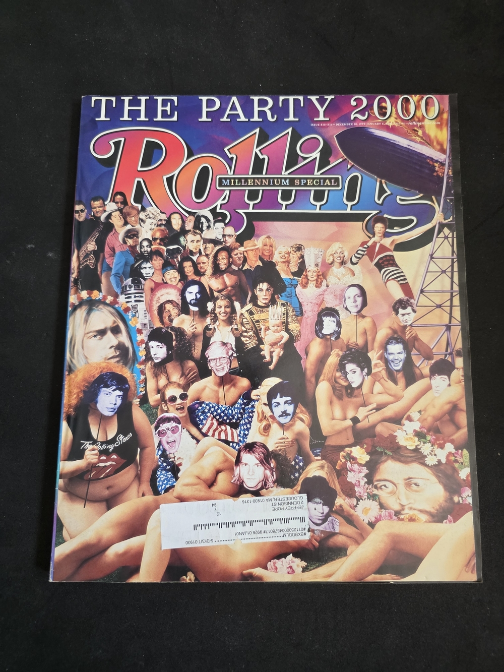 the Rolling Stones The Party 2000 Millennium Special Magazine - Multicolor
